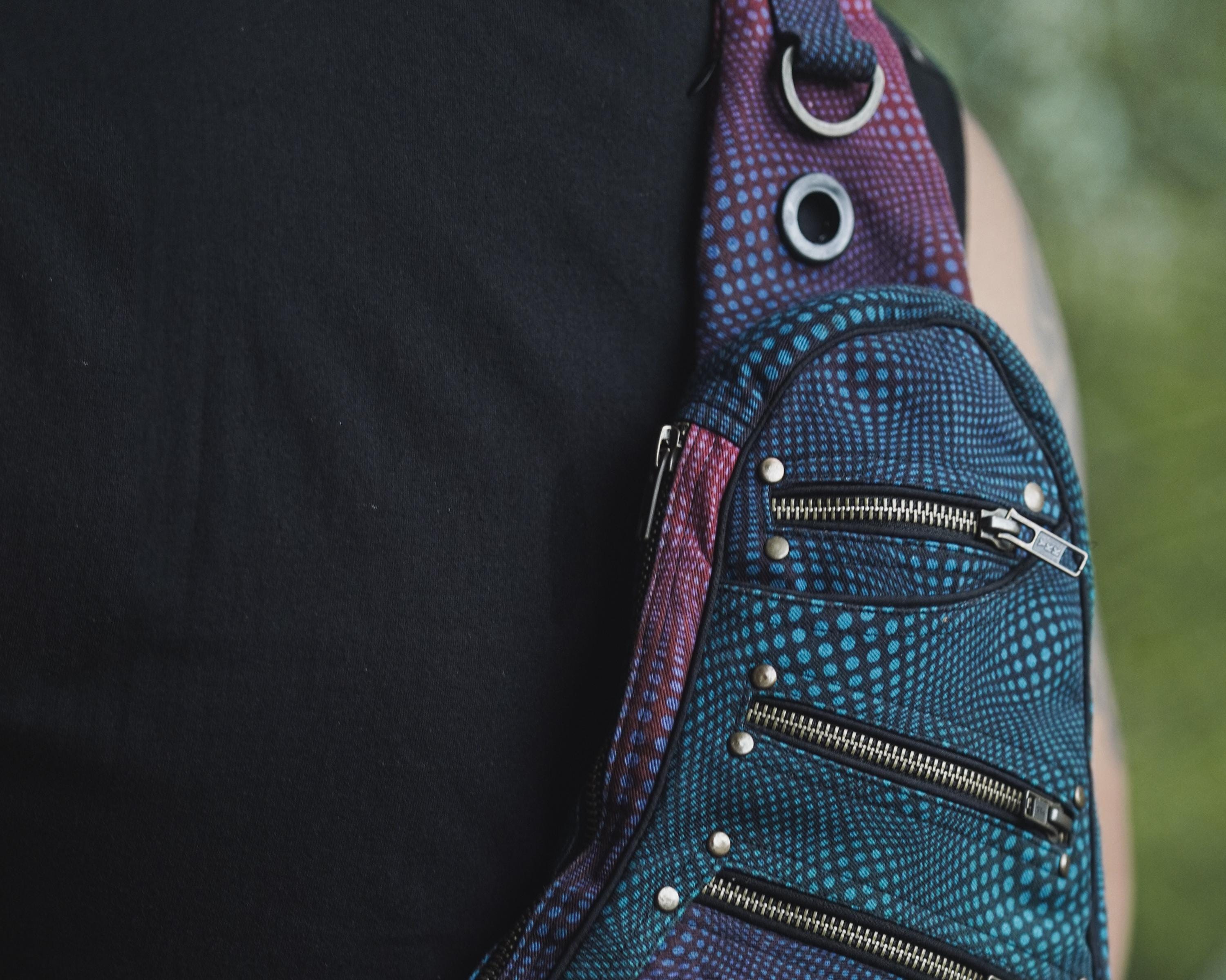 Artisan Printed Cotton Sling Bag