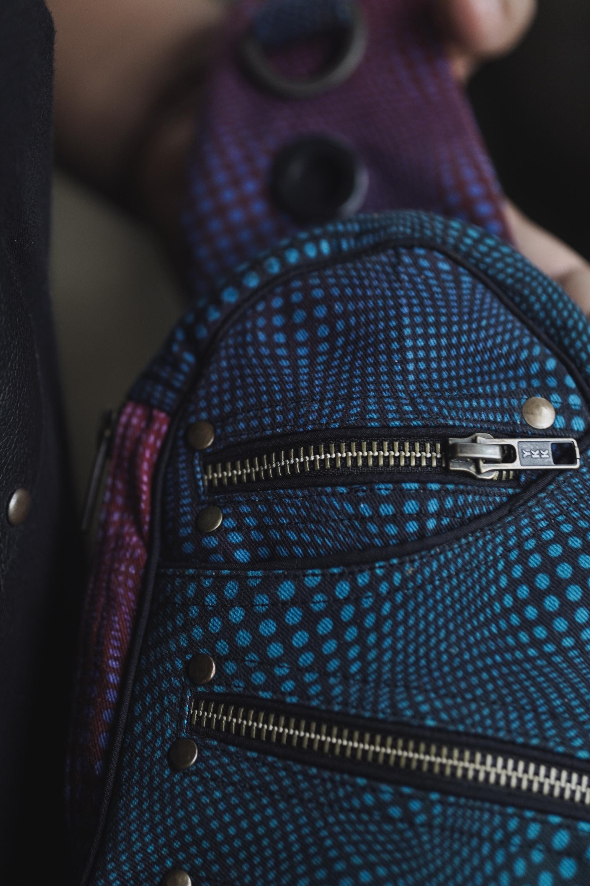 Artisan Printed Cotton Sling Bag — view 6