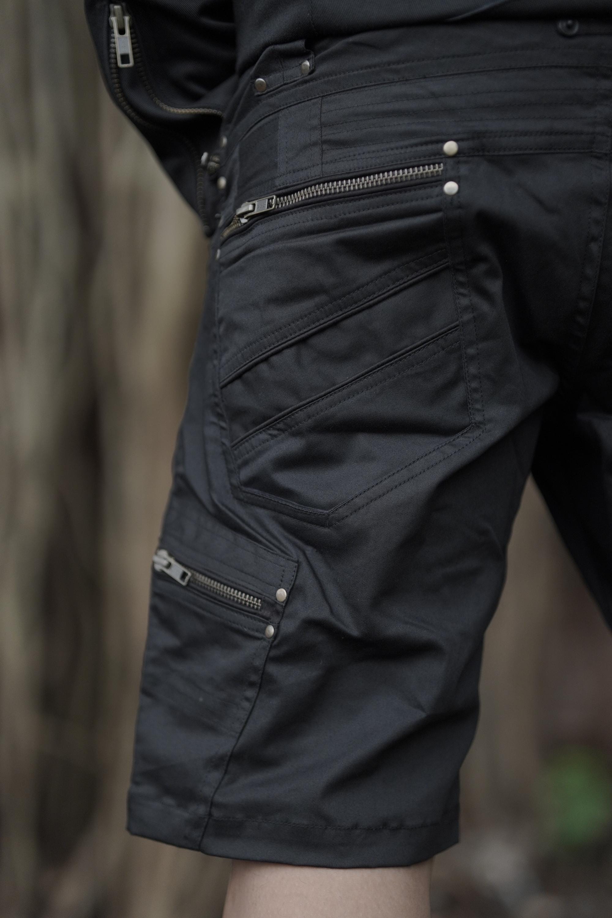 Black Men’s Shorts Galactic rhythm — view 5