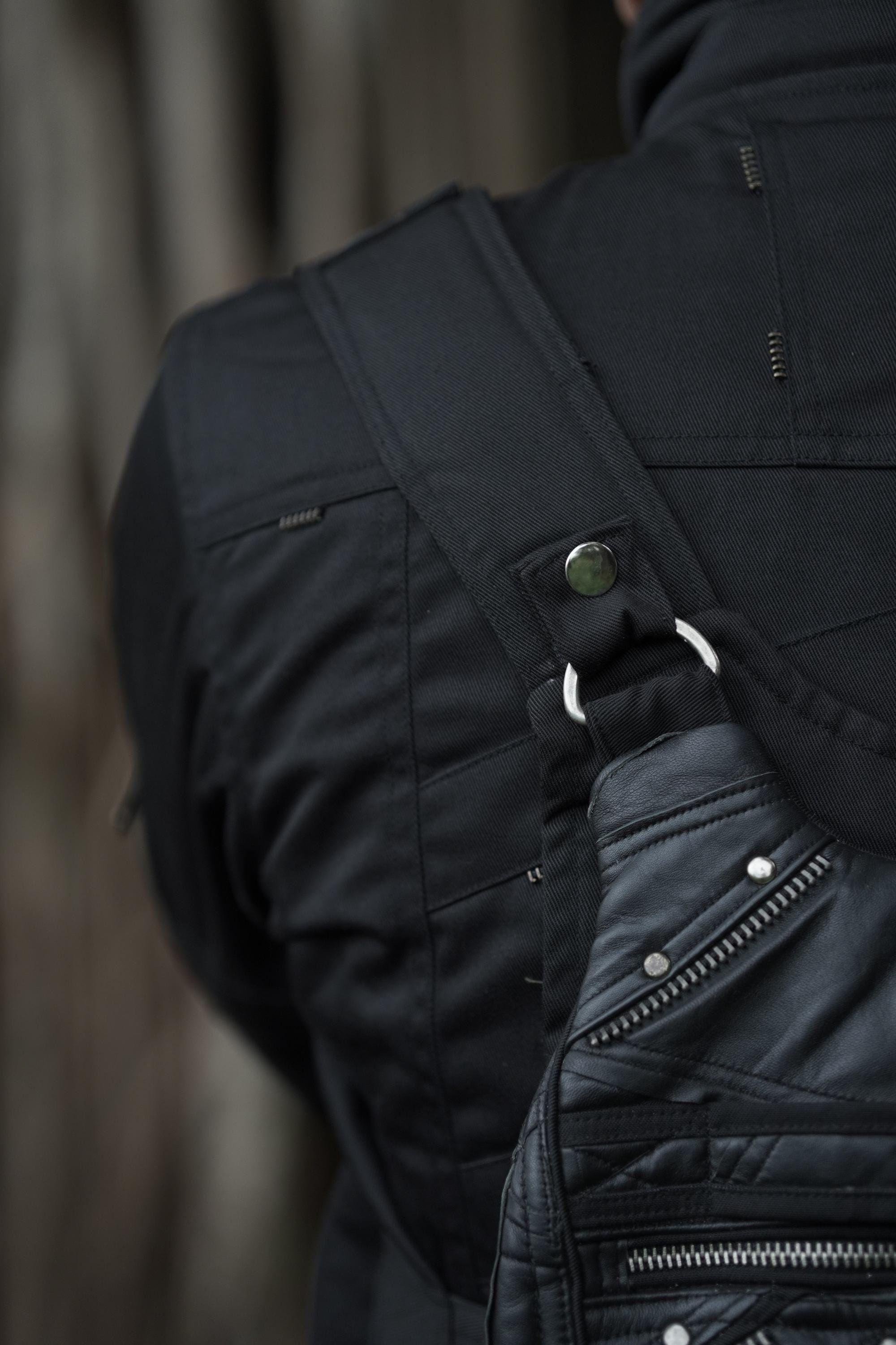 Galactic Flow Patchwork Leather Utility — view 4