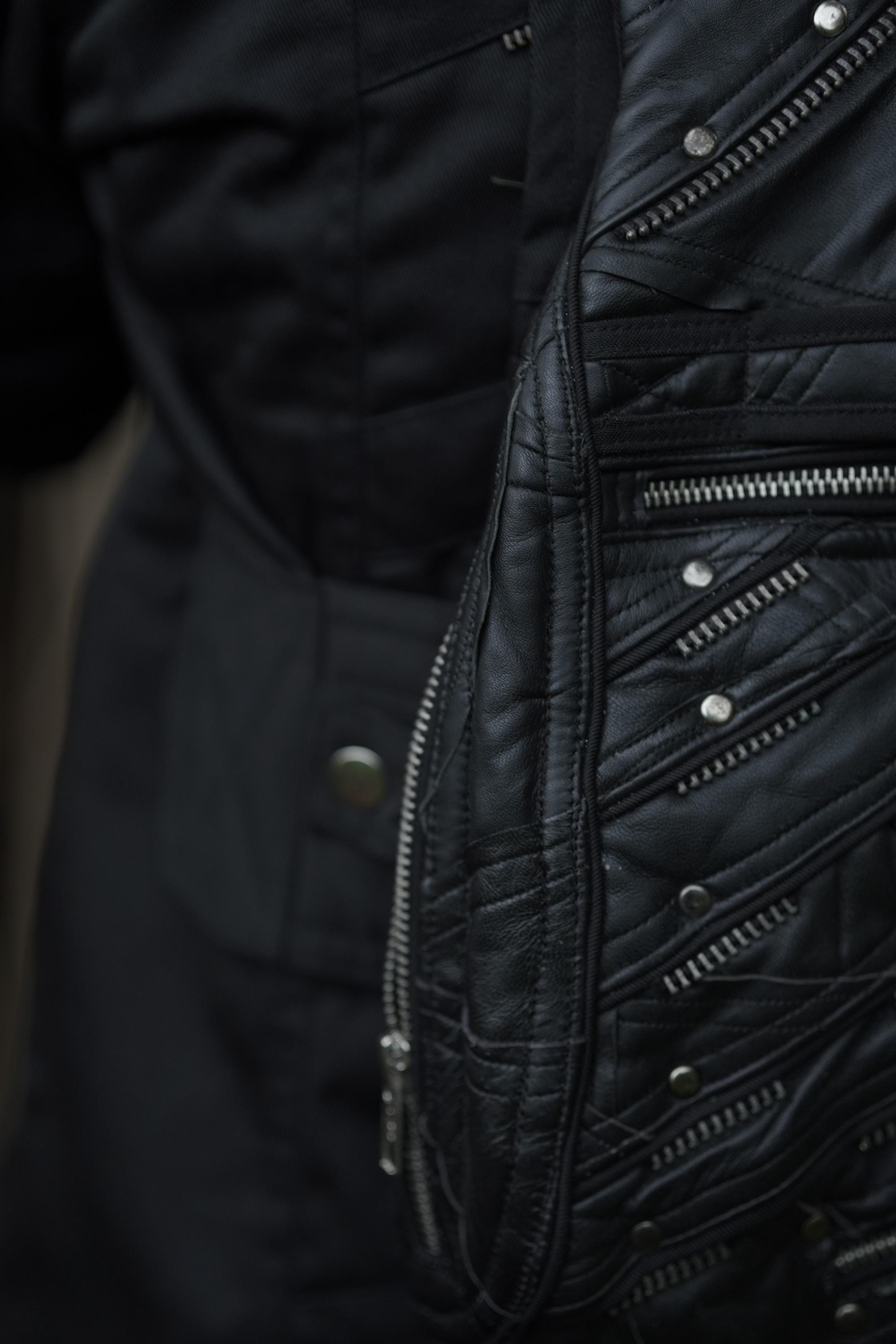 Galactic Flow Patchwork Leather Utility — view 5
