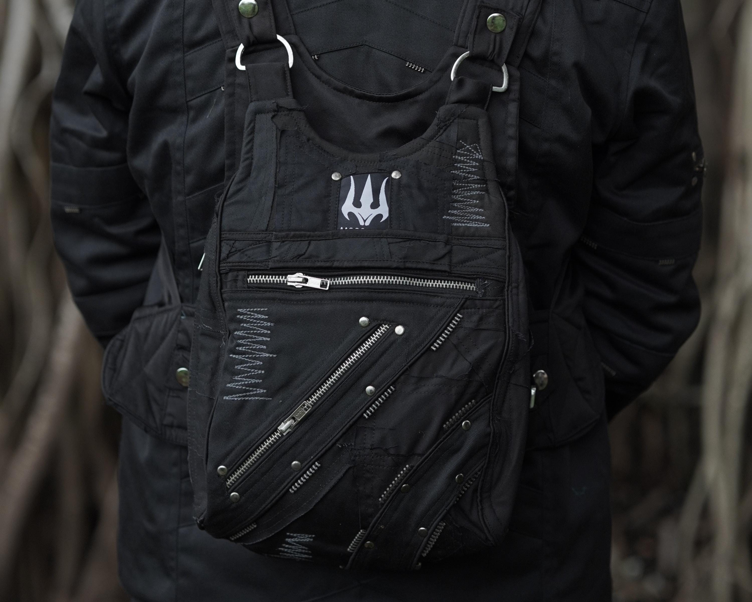 Heavy Cotton Patch kaleido tribe Ninja Bag