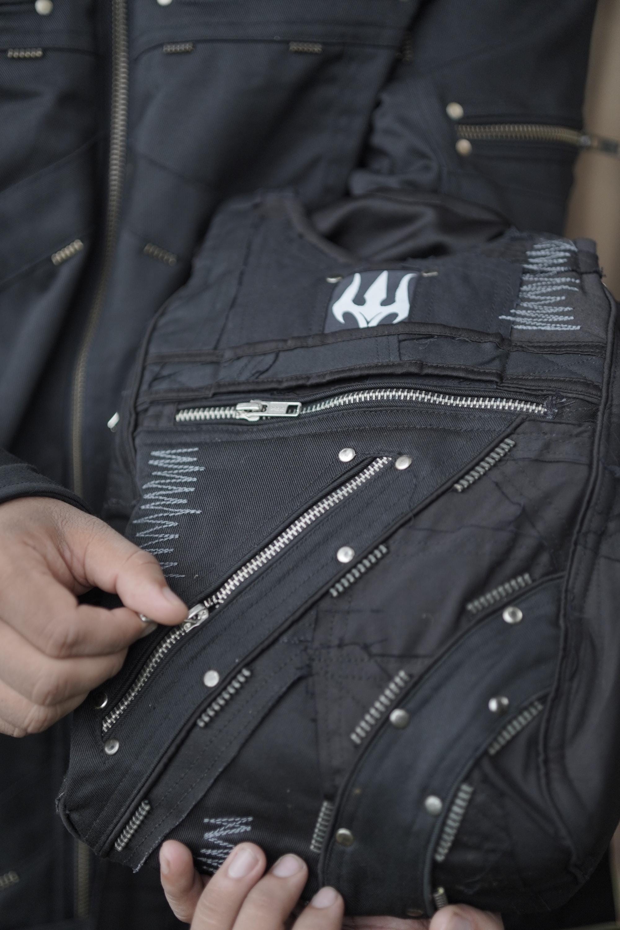 Heavy Cotton Patch kaleido tribe Ninja Bag — view 7
