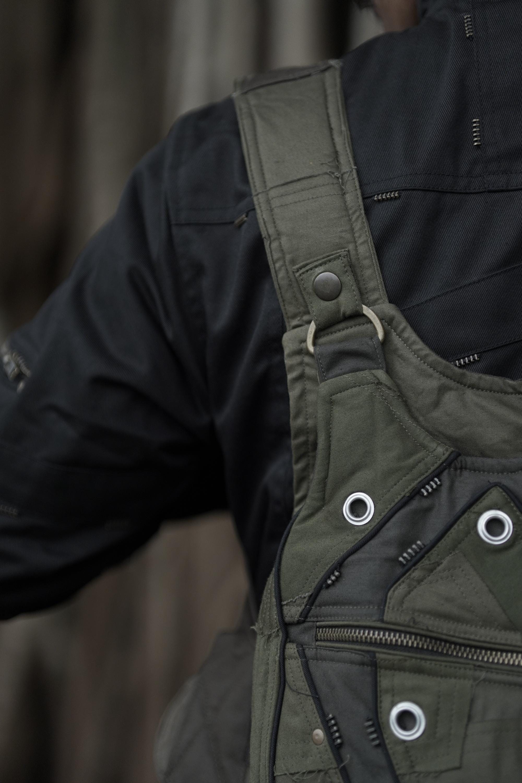 Handmade Cotton Patch Sling Bag — view 4