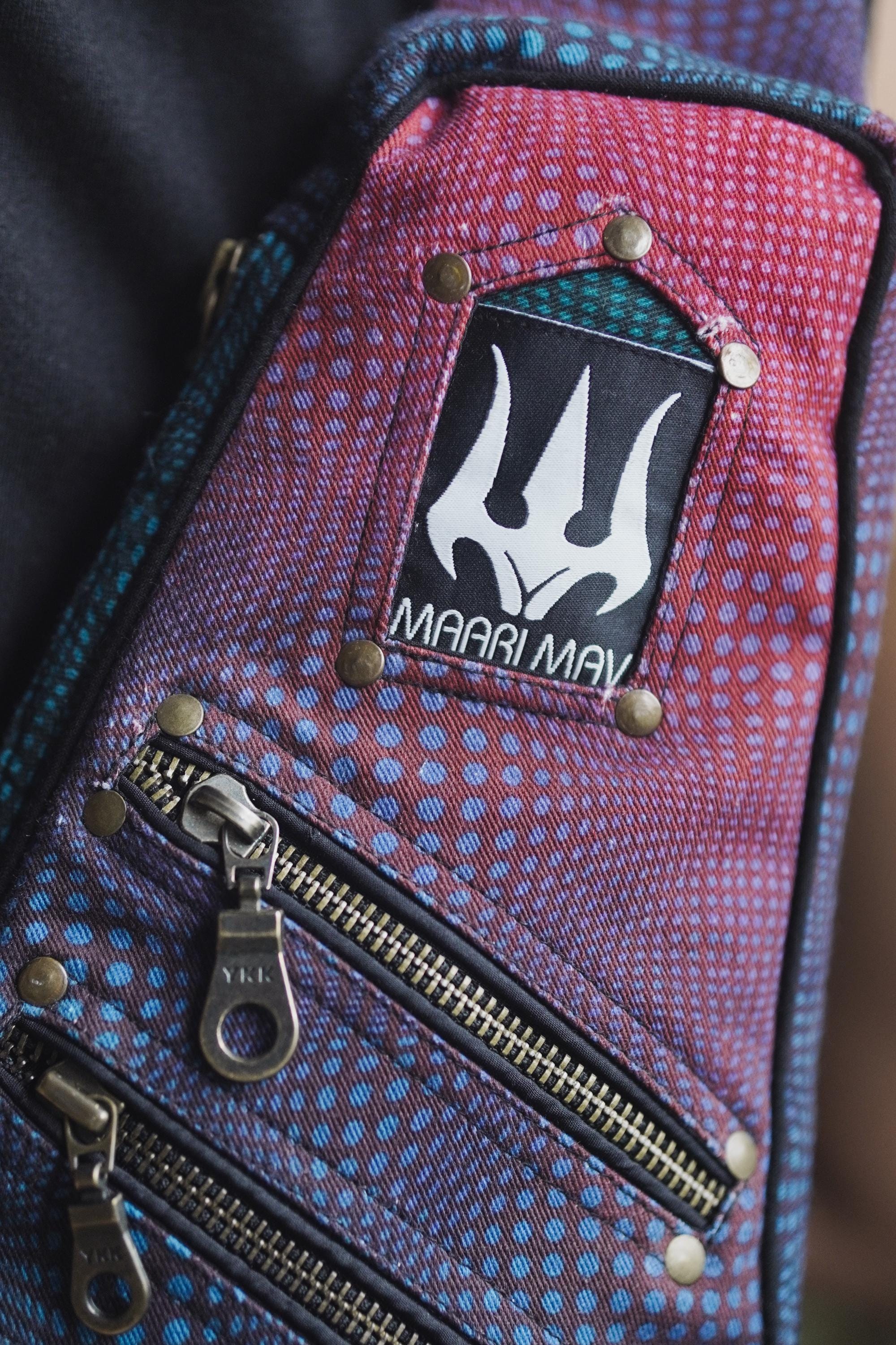 Printed Cotton Twill Sling Bag — view 3