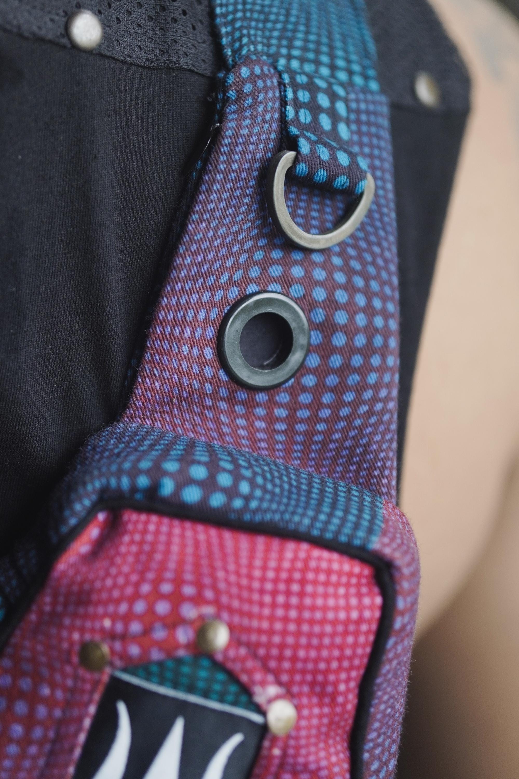 Printed Cotton Twill Sling Bag — view 7
