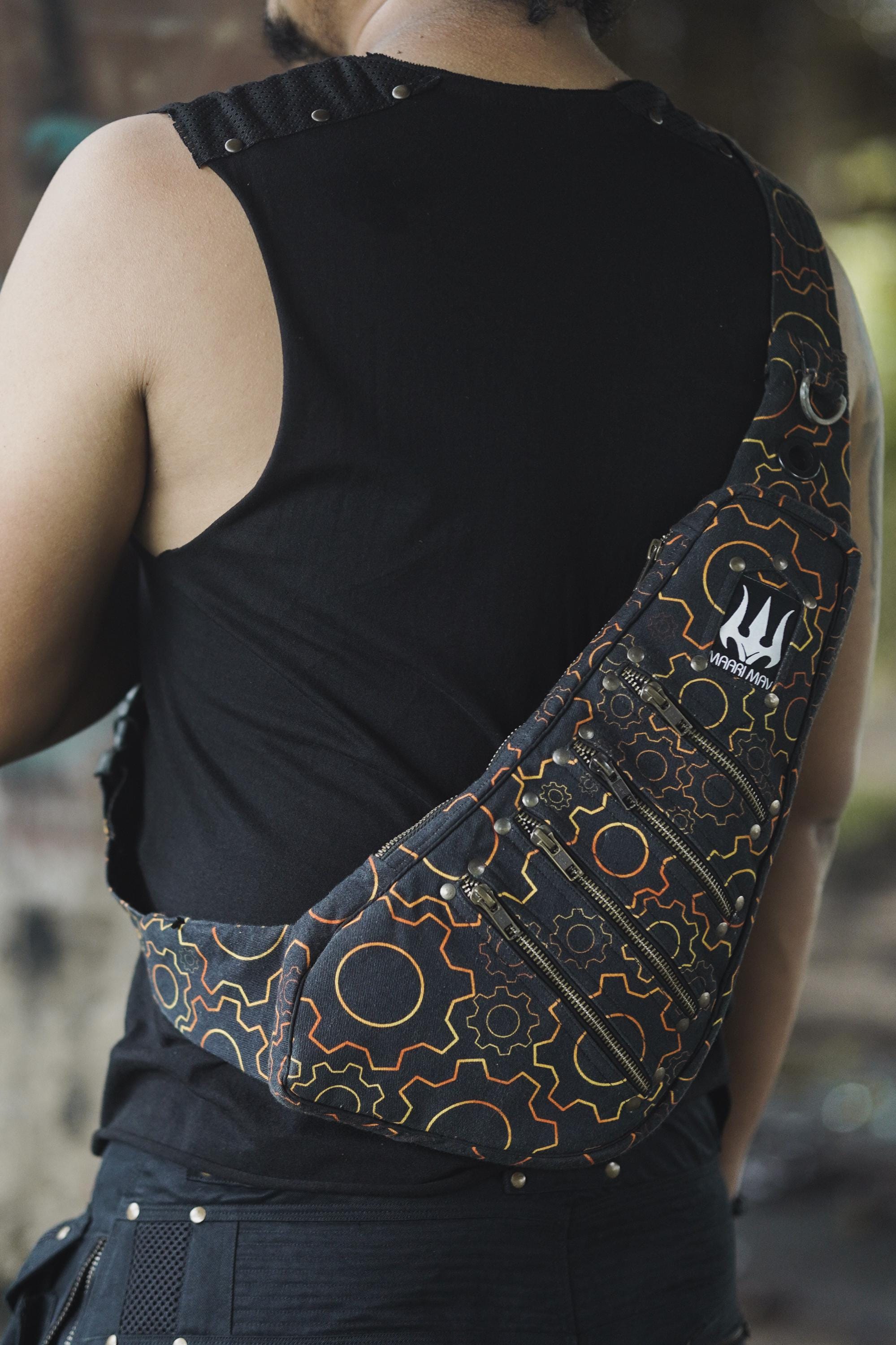 Handmade Cotton Twill Sling Bag — view 7