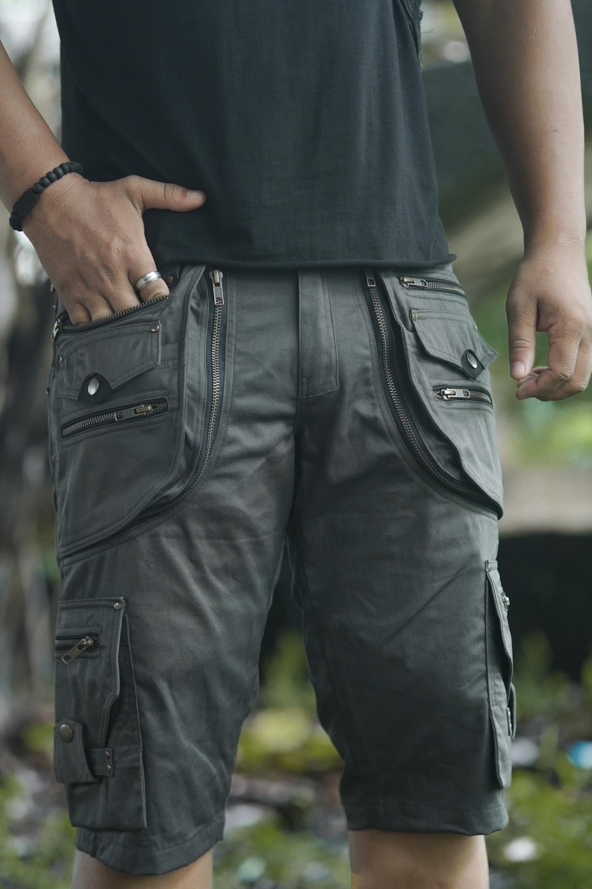 Men's Heavy Cotton Twill Utility Shorts — view 4
