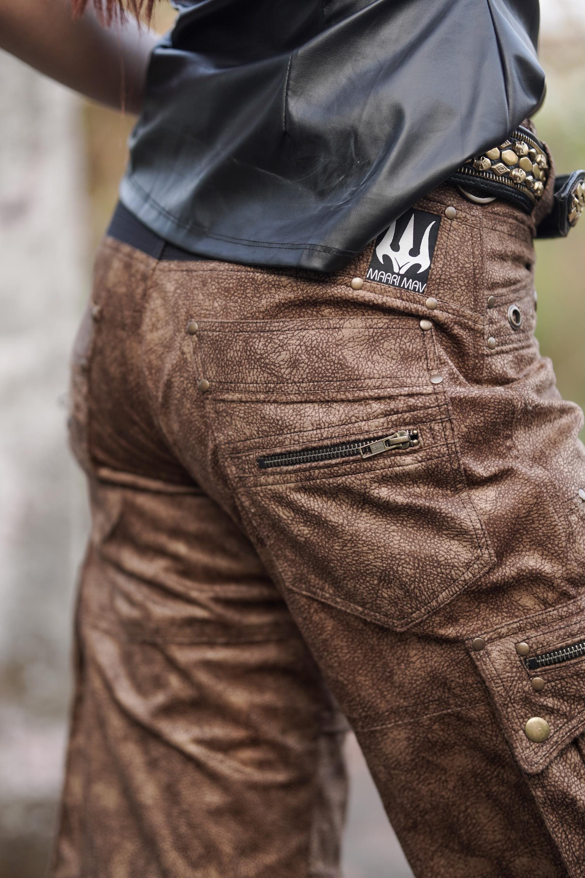 Women's Velvet Twill Cargo Pants — view 6